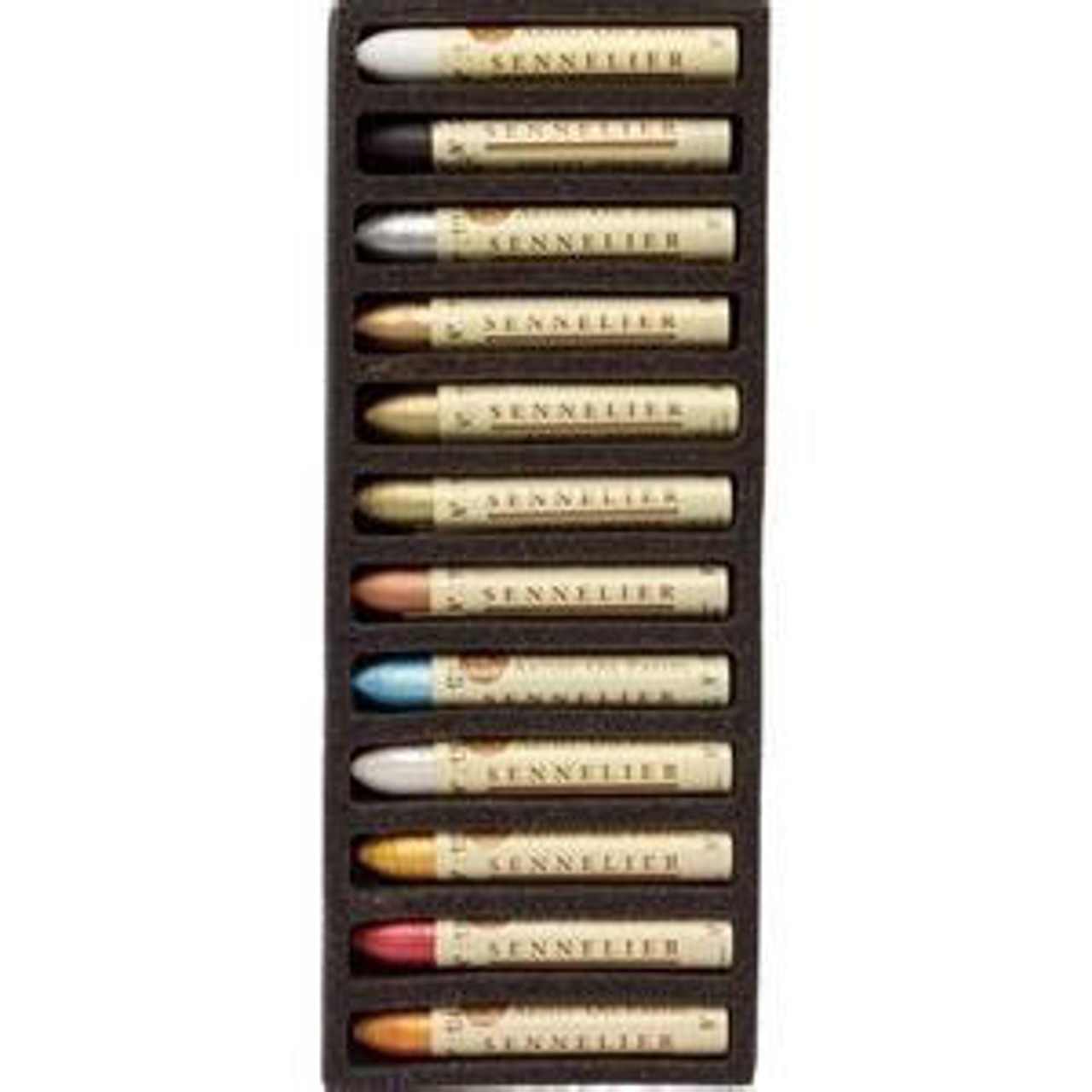 Sealed Box Sennelier Oil Pastels. 12 colors, Made in France