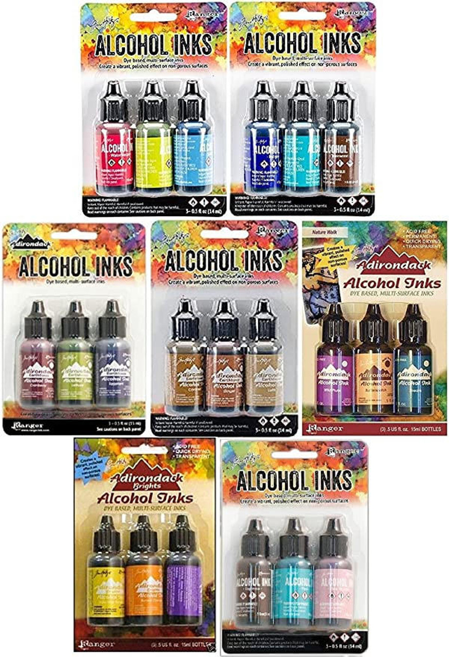 Tim Holtz® Spectrum 8 Color Alcohol Ink Set