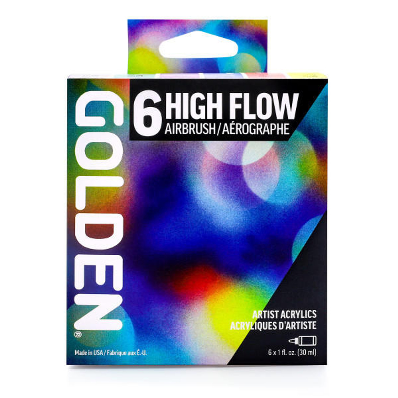 Golden High Flow Acrylics, Prussian Blue Hue, 1 fl oz 30 ml Bottle