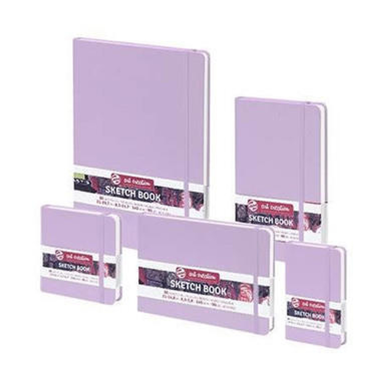 Sketchbook 80 Sheets, 21 cm x 30 cm, Pastel Violet