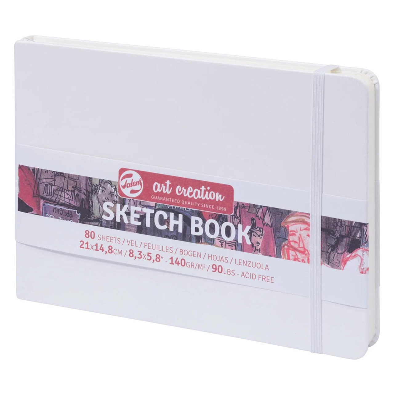 Art Creation Sketchbook - Black 8.3 X 5.5 - Sam Flax Atlanta