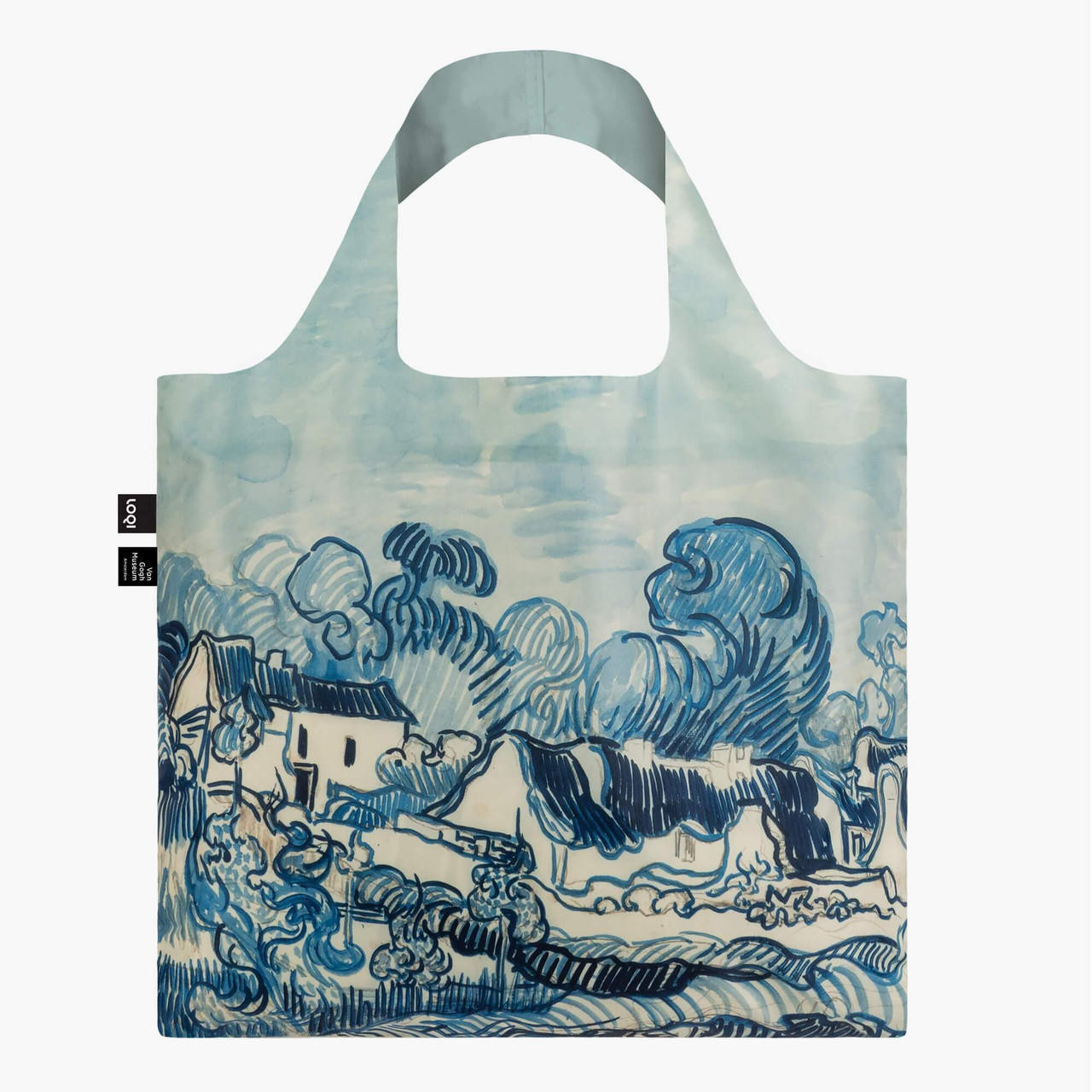 Loqi Tote Bag - Van Gogh - Old Vineyard with Peasant Woman