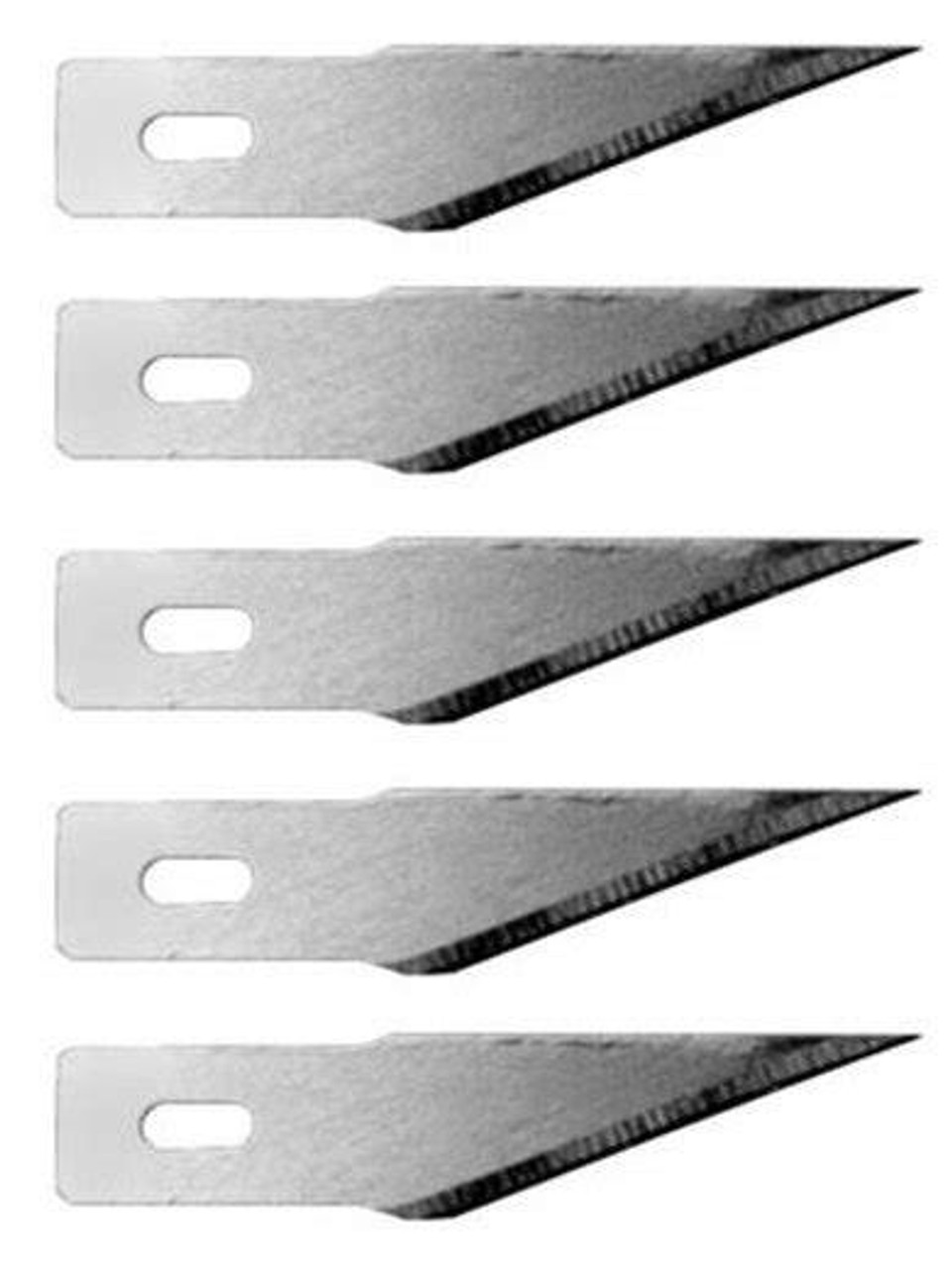 Uxcell Exacto Knife Blades #10 Hobby Knife Blades Precision Exacto Blades Hobby Knife Blade Refills 100 Pack, Silver