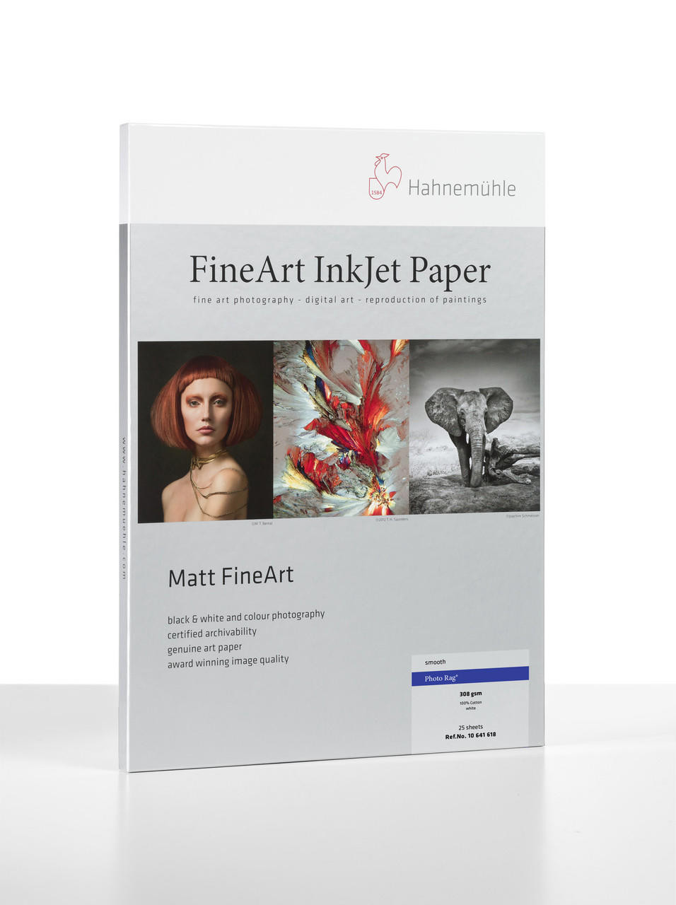 Hahnemuhle Inkjet Photo Paper, Photo Rag 308gsm - 8.5