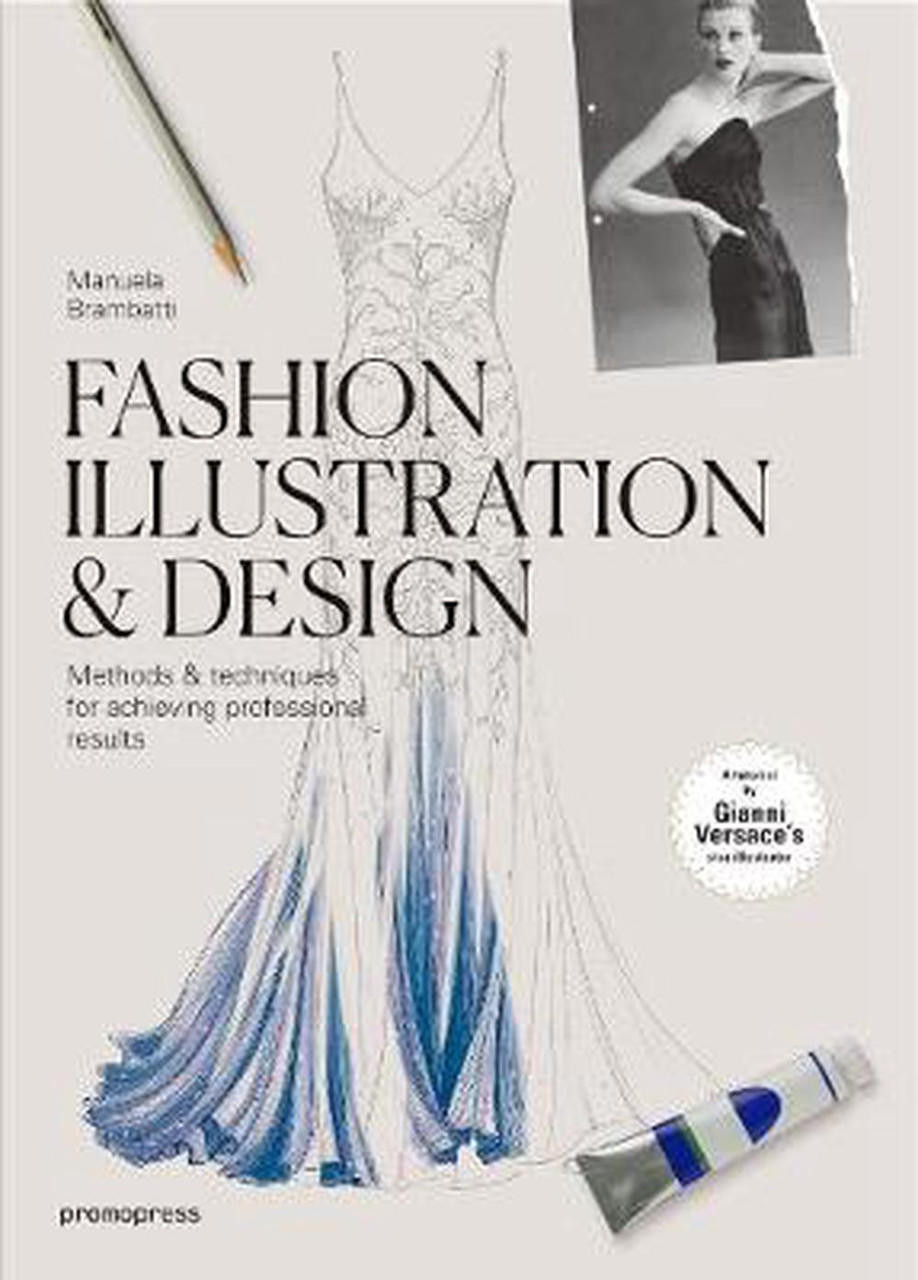 Fashion Fabric Design - Fashionista Sketch