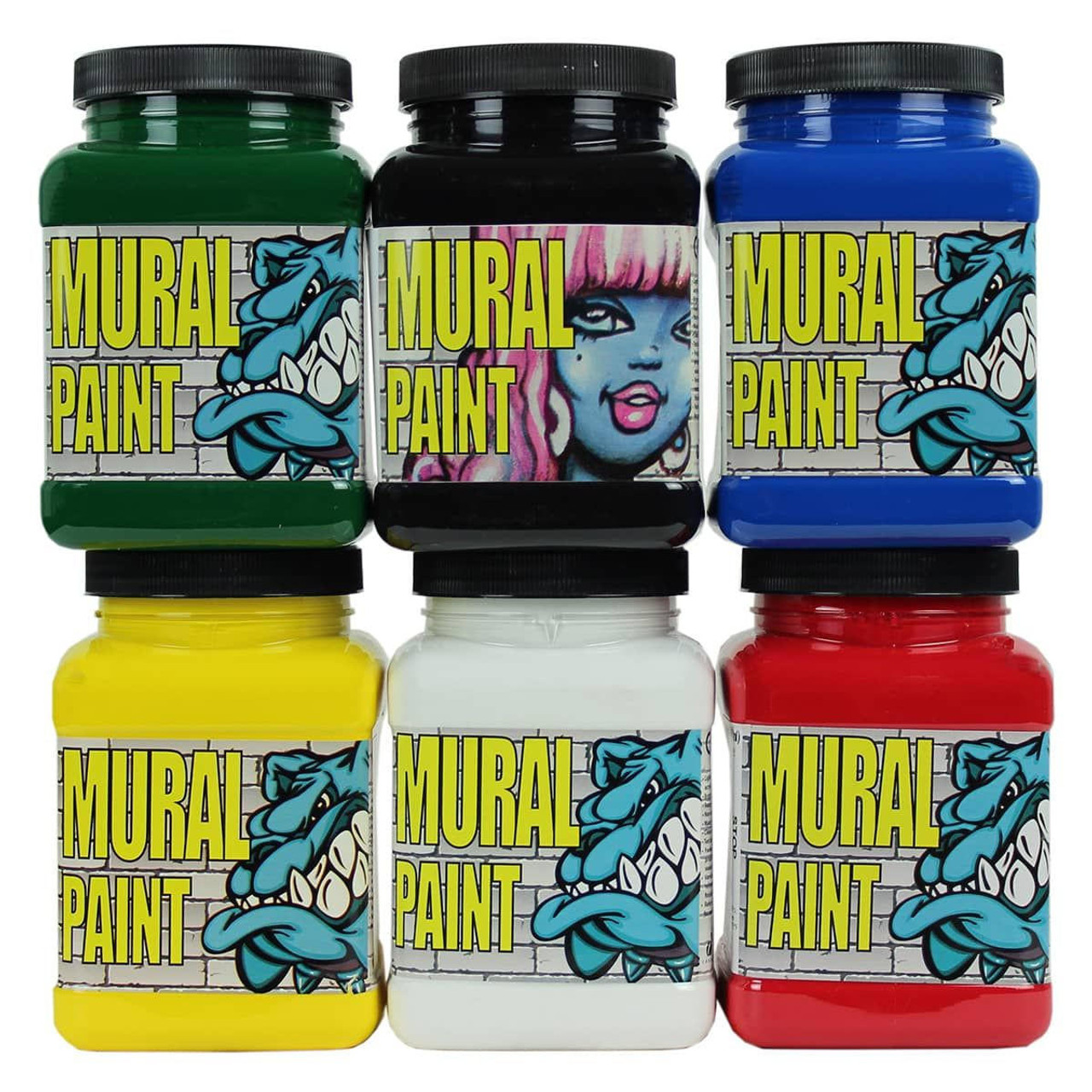 Liquitex BASICS 6-Color Acrylic Set