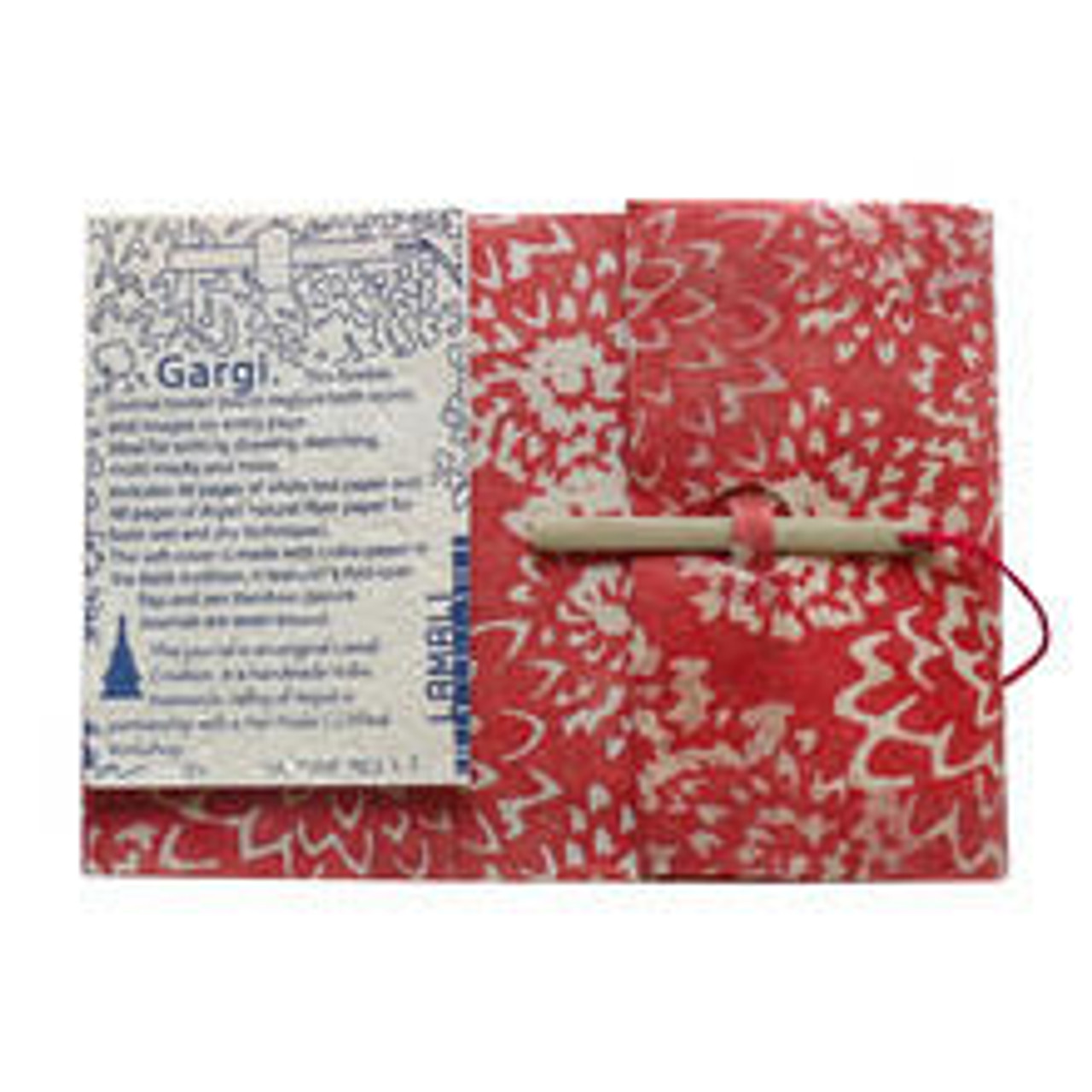 Pen Sleeve - 2 Sizes, Batik Fabric, Holder For Notebook, Planner