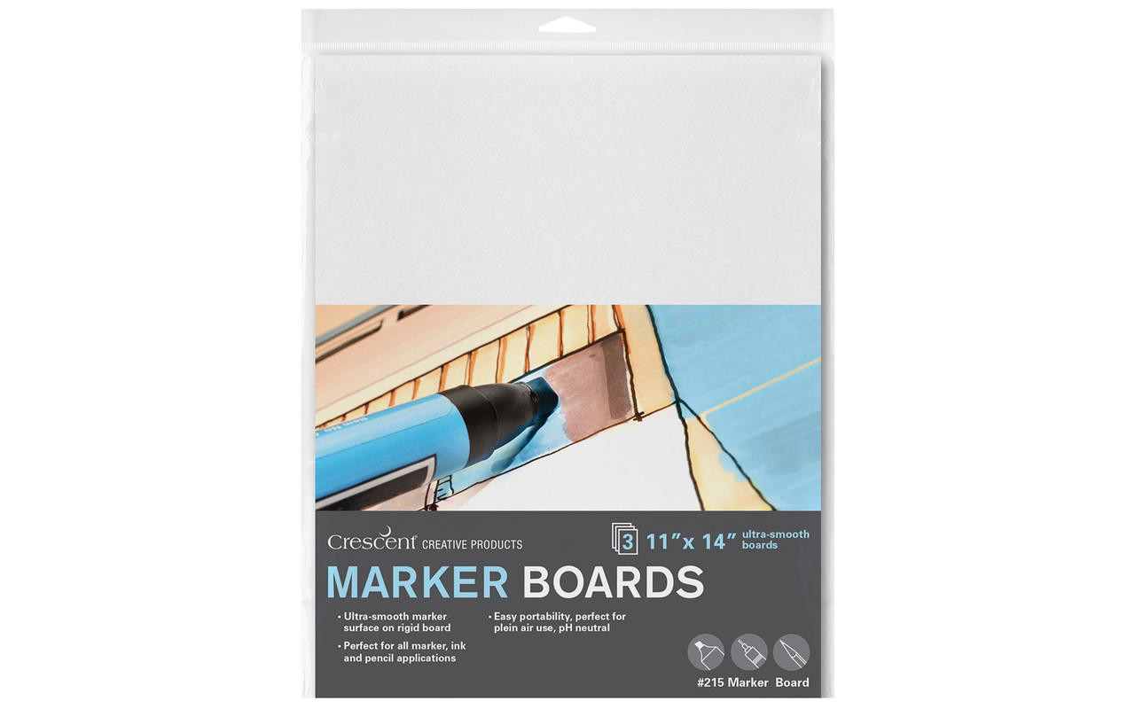Crescent Board Marker 15x 20 Hot Press Medium Weight White