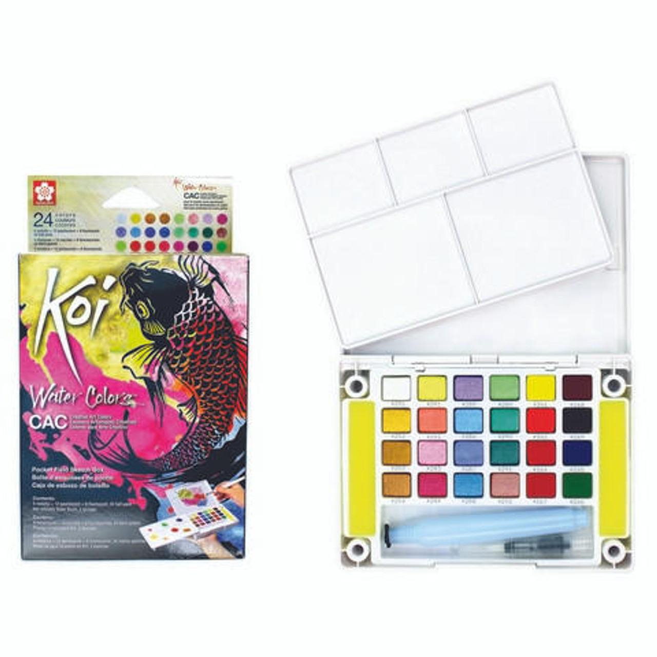 Sakura Koi Watercolor Pocket Field Sketch Box Set, 48-Colors