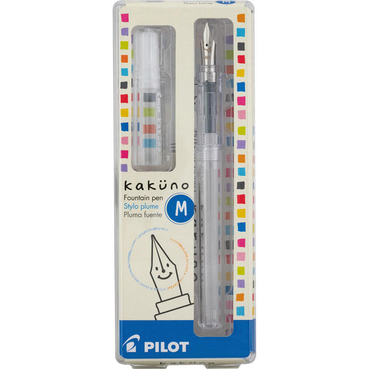 Pilot Kakuno Clear Fountain Pen Medium Sam Flax Atlanta