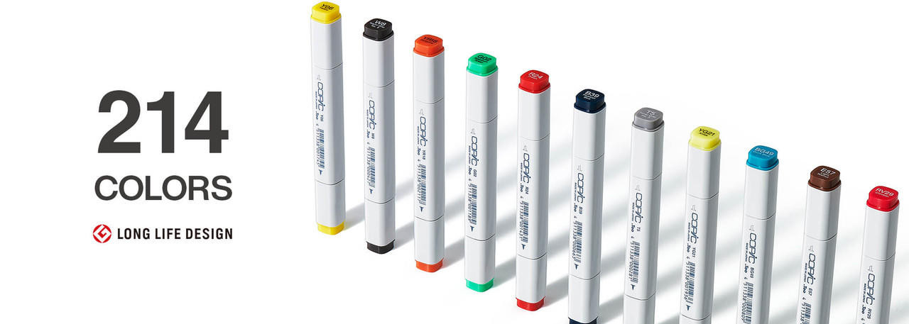 Copic : Marker Set : Cool Grey : Set of 12