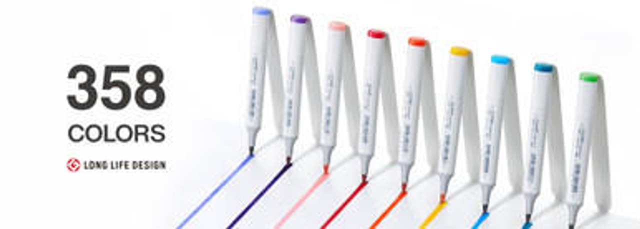 Copic Marker Pen - 72 Colour Set A