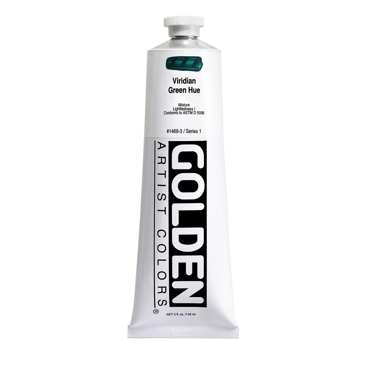 Golden Heavy Body Acrylic - Green Gold 4 oz.