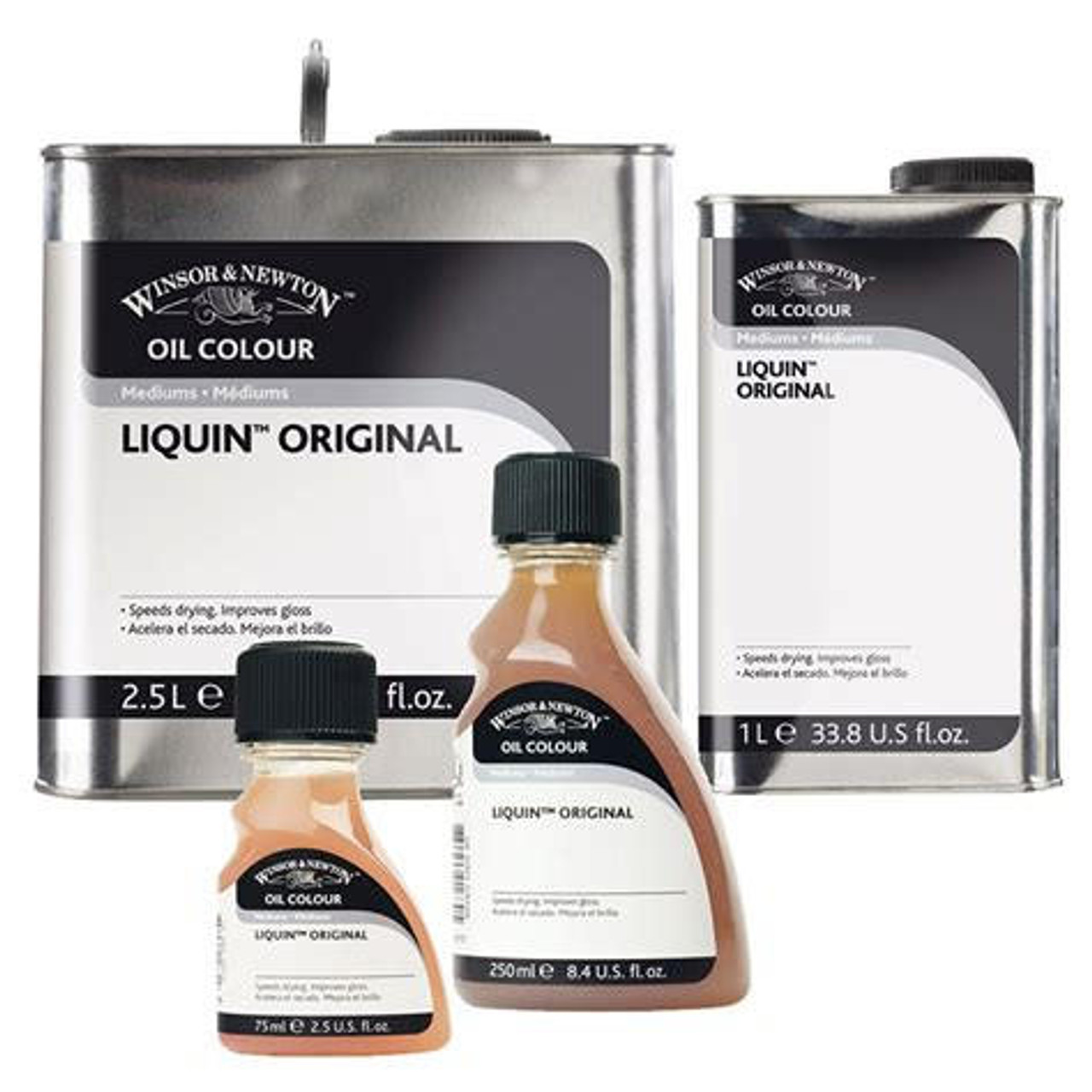 Mediums - Winsor & Newton Oil Colour Medium, Liquin Original, 75ml