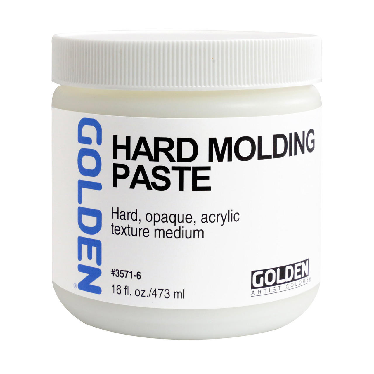 Golden Hard Molding Paste, 16oz.