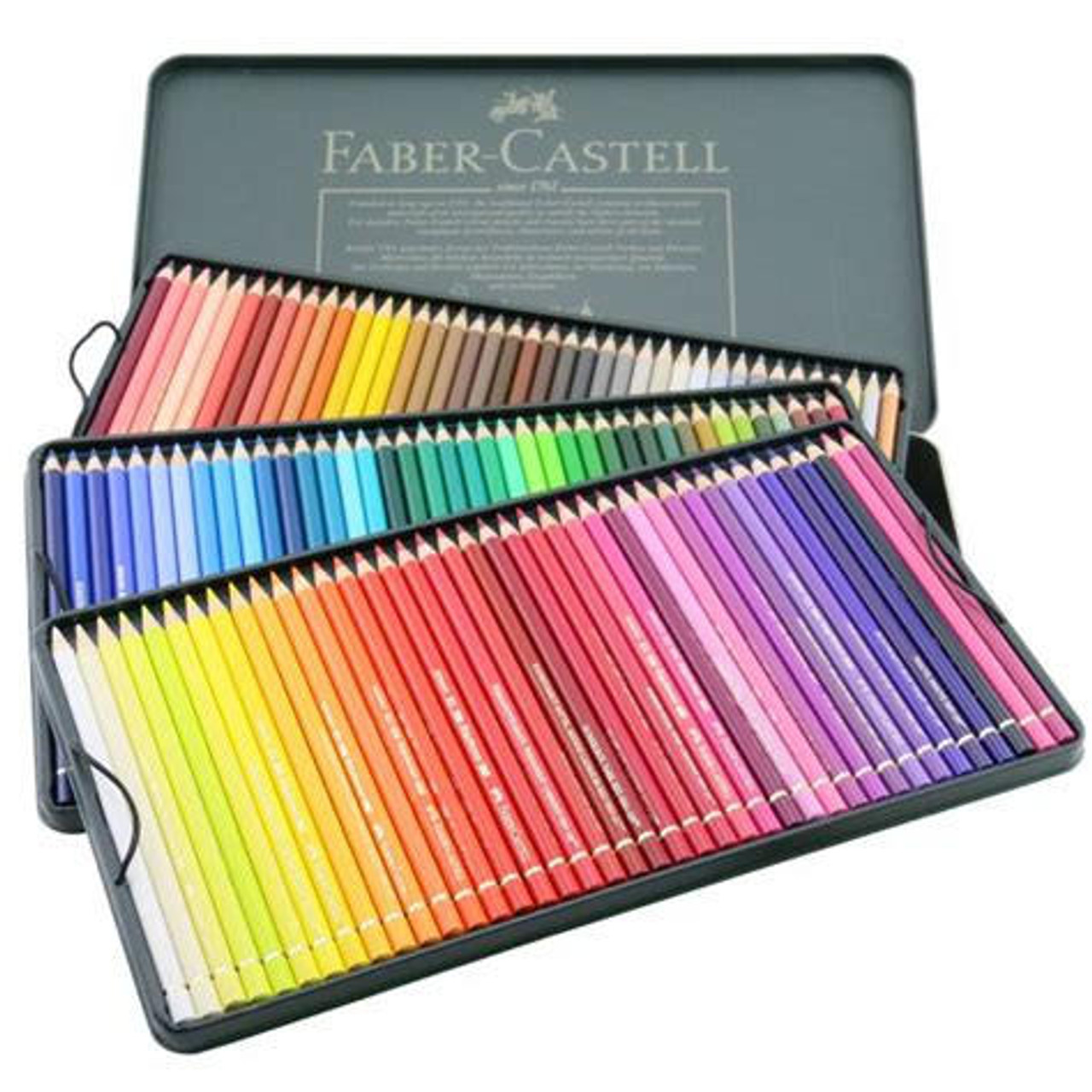 YYQTGG Polychromos Colored Pencils, Fade Resistant Delicate Wood 120  Colored Pencils 120 Colors with Green Box for Drawing Pencils Coloring  Pencils