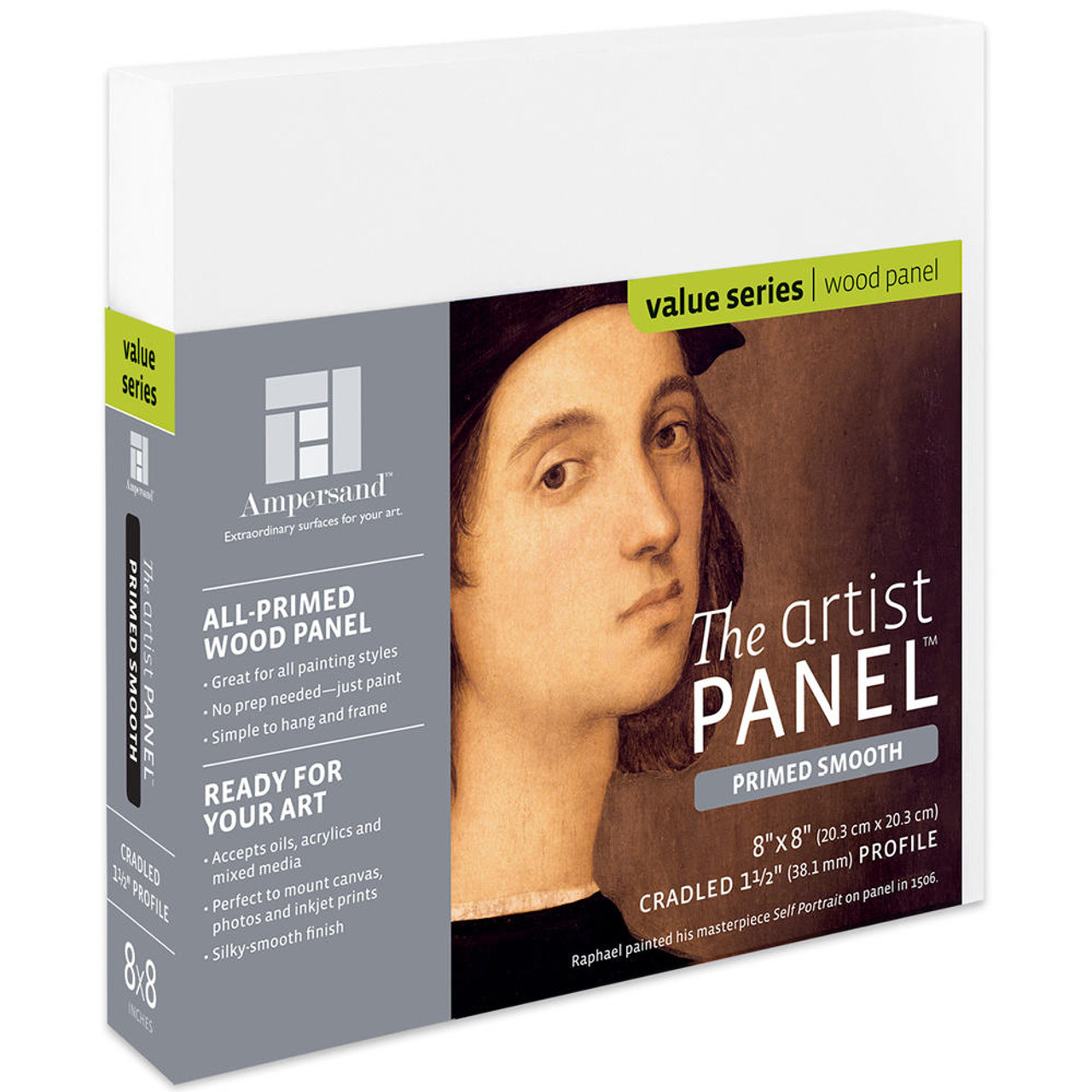 Sealing and priming wood panel art surfaces with acrylic gesso or oil  grounds for painting - Ampersand Art