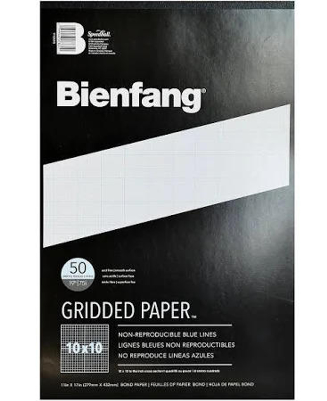 Bienfang - Cross Section Paper Pad - 4x4 grid - 11 x 17 - Sam Flax Atlanta