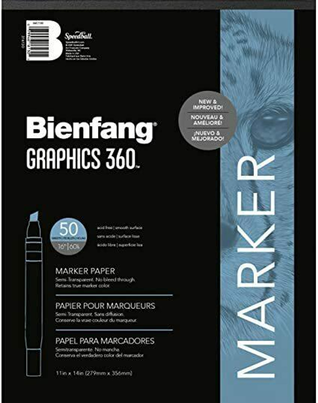 Bienfang - Cross Section Paper Pad - 8x8 grid -8.5 x 11 - Sam Flax Atlanta