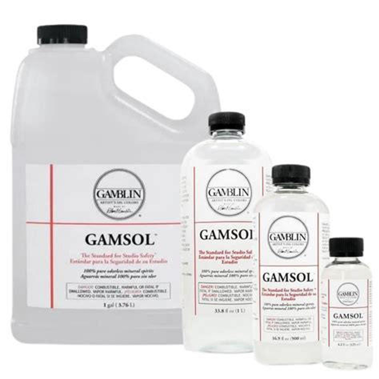 Artists' Grade Gamsol Oil Color Gamblin Size: 128 oz.