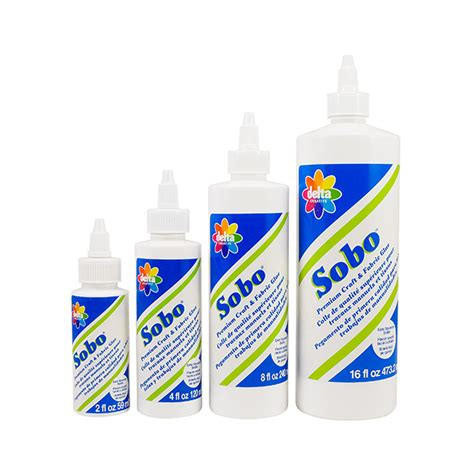Sobo Premium Craft & Fabric Glue, 8oz - Sam Flax Atlanta
