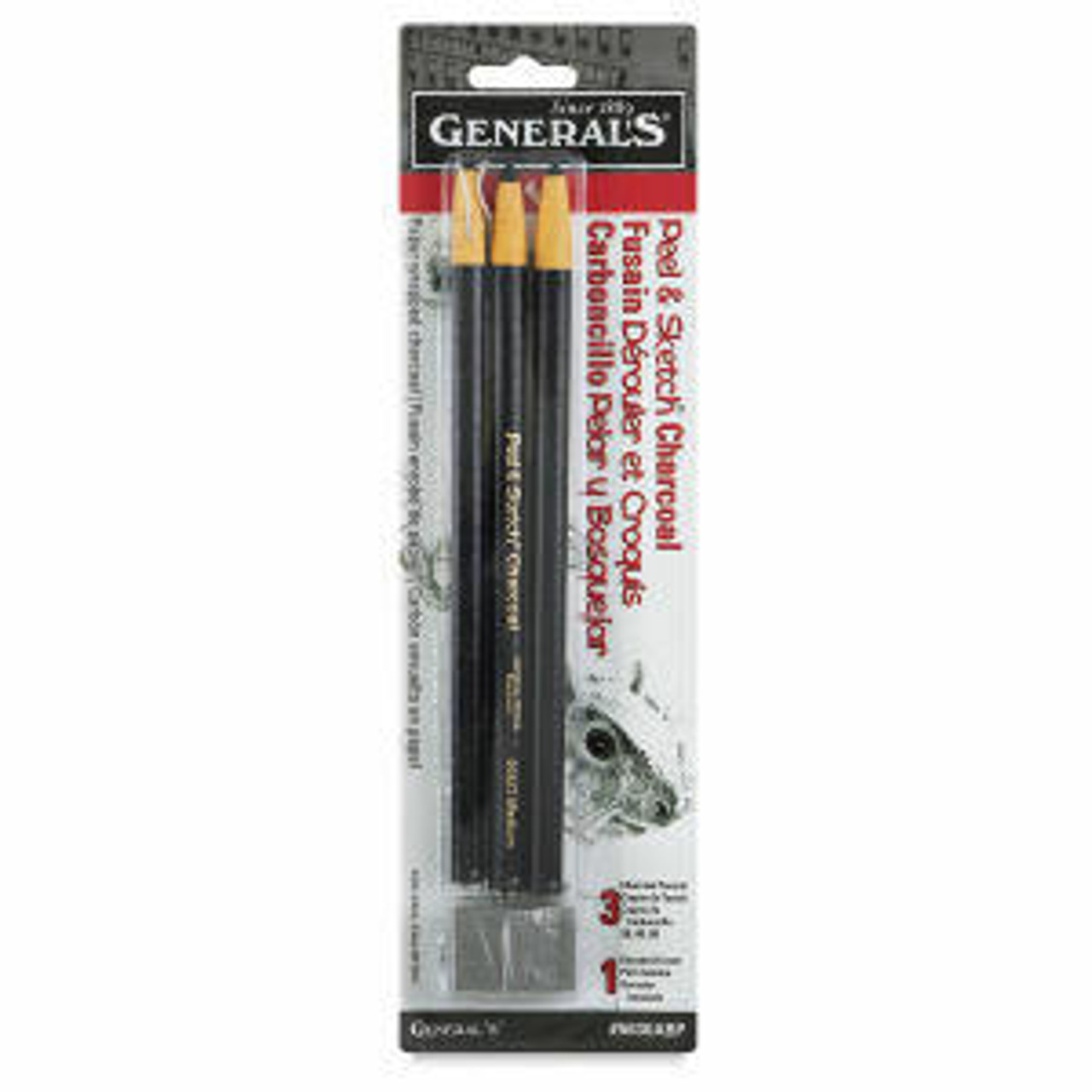 General Pencil Get Started Charcoal Pencil Set
