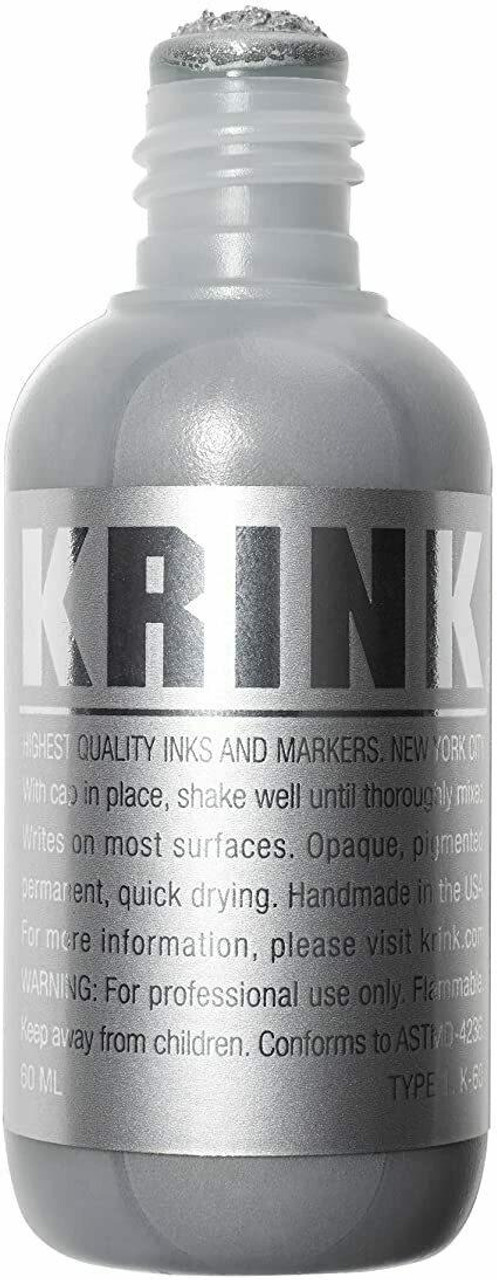 Krink - K-60 Opaque Paint Marker - Silver - Sam Flax Atlanta