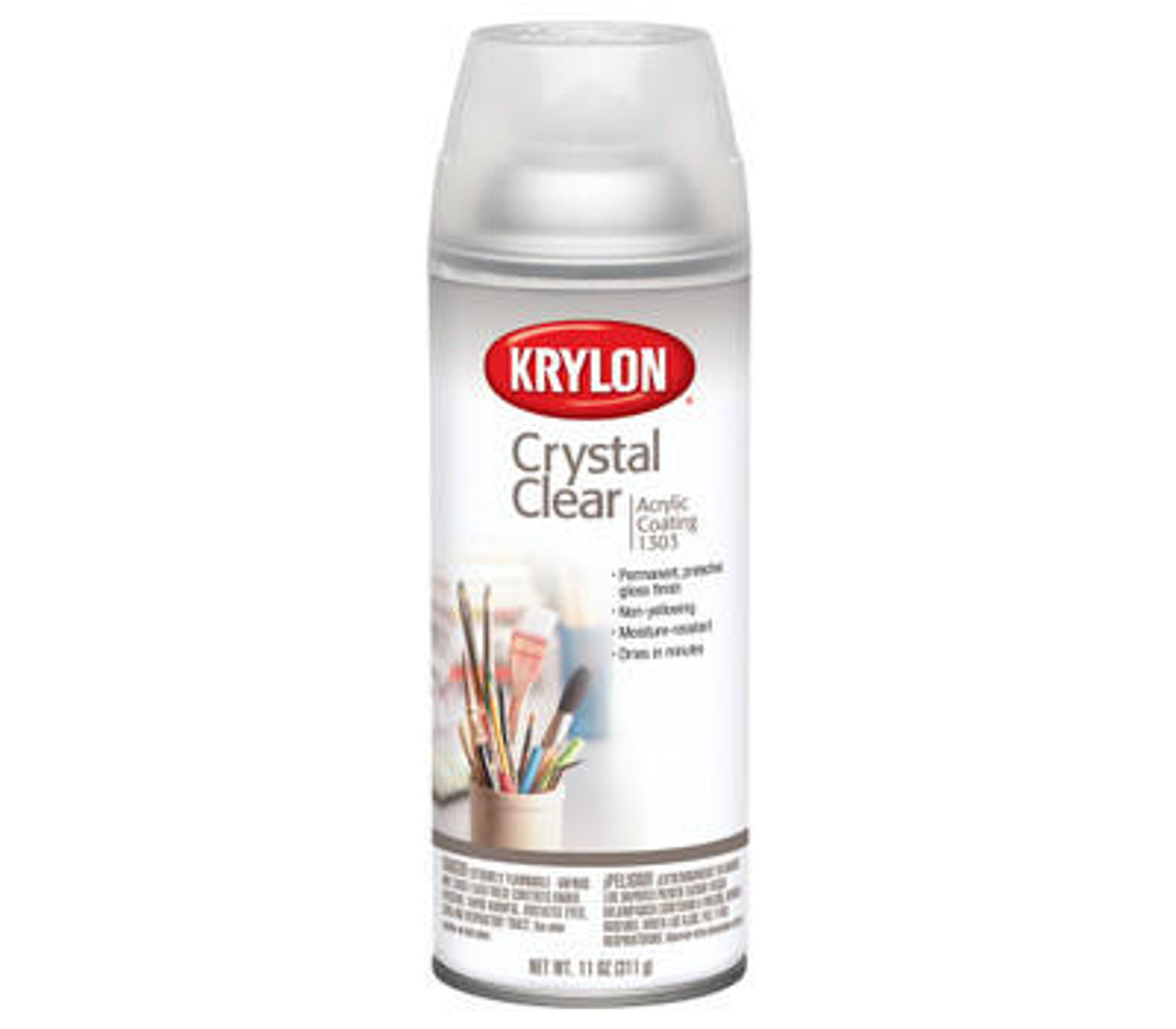 Krylon Triple Thick Crystal Clear Spray Glaze - 12 oz