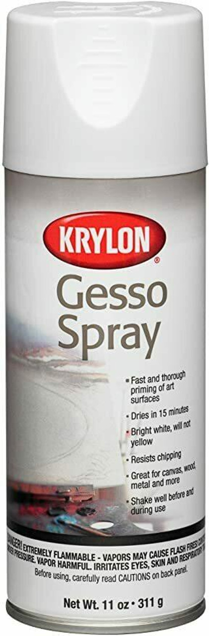 Krylon - White Gesso Spray - Sam Flax Atlanta