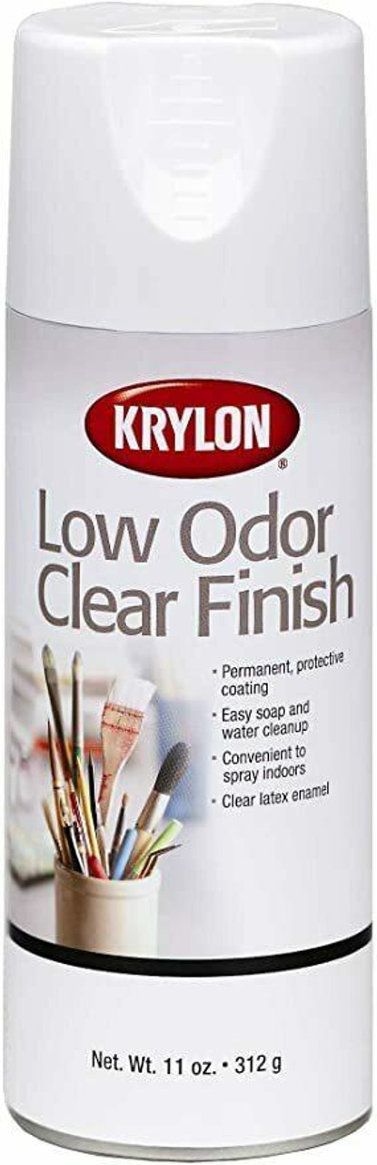 Krylon Crystal Clear Acrylic Coating Spray 6 oz