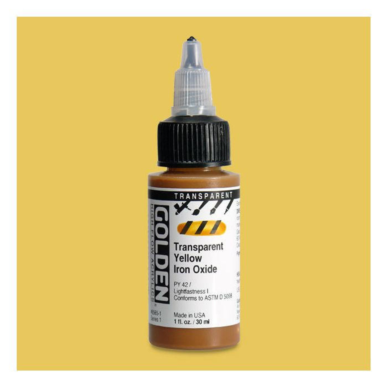 High Flow is acrylic paint that can go from brush to marker or from dip pen  to airbrush and more. From fine lines to broad strokes, High Flow Acrylic  has