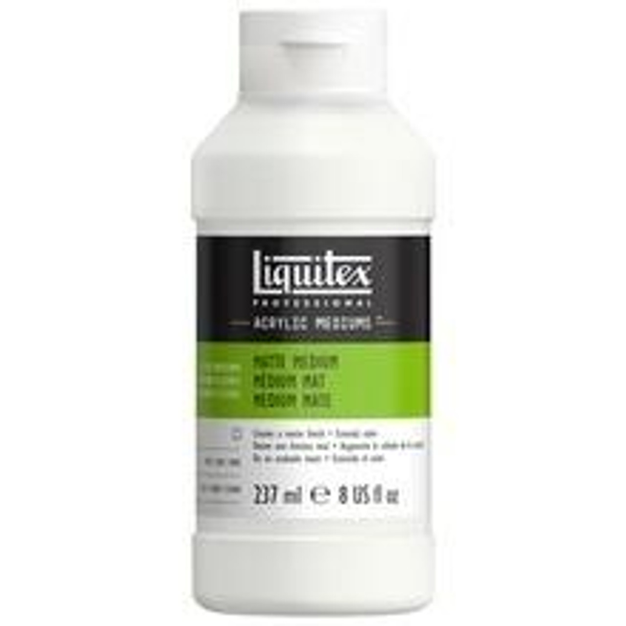 Liquitex Matte Acrylic Fluid Medium-8oz - 094376923841