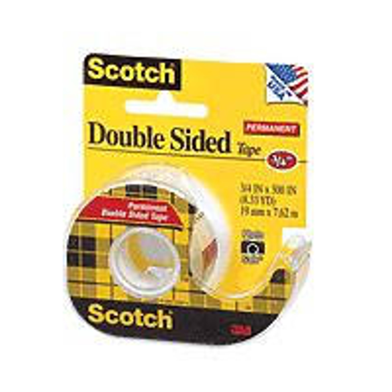 3M - Scotch Double Sided Tape - 1/2 x 450 - Sam Flax Atlanta