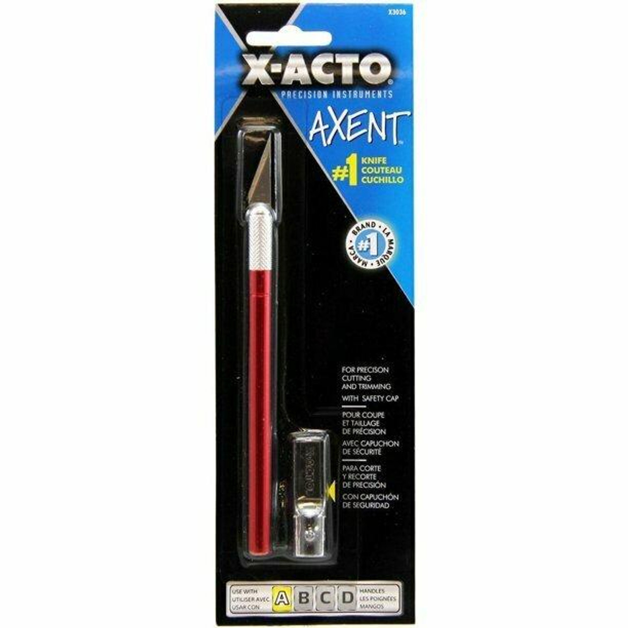 (2) X-ACTO #1 Precision Knife With Safety Caps - Genuine Sealed Packs, Xacto