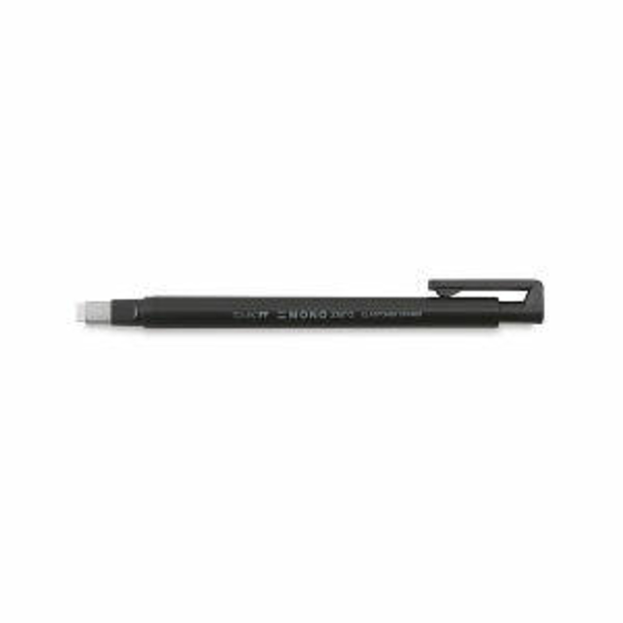 MONO Zero Eraser - Silver Round, Mechanical Eraser, Pen Style Eraser