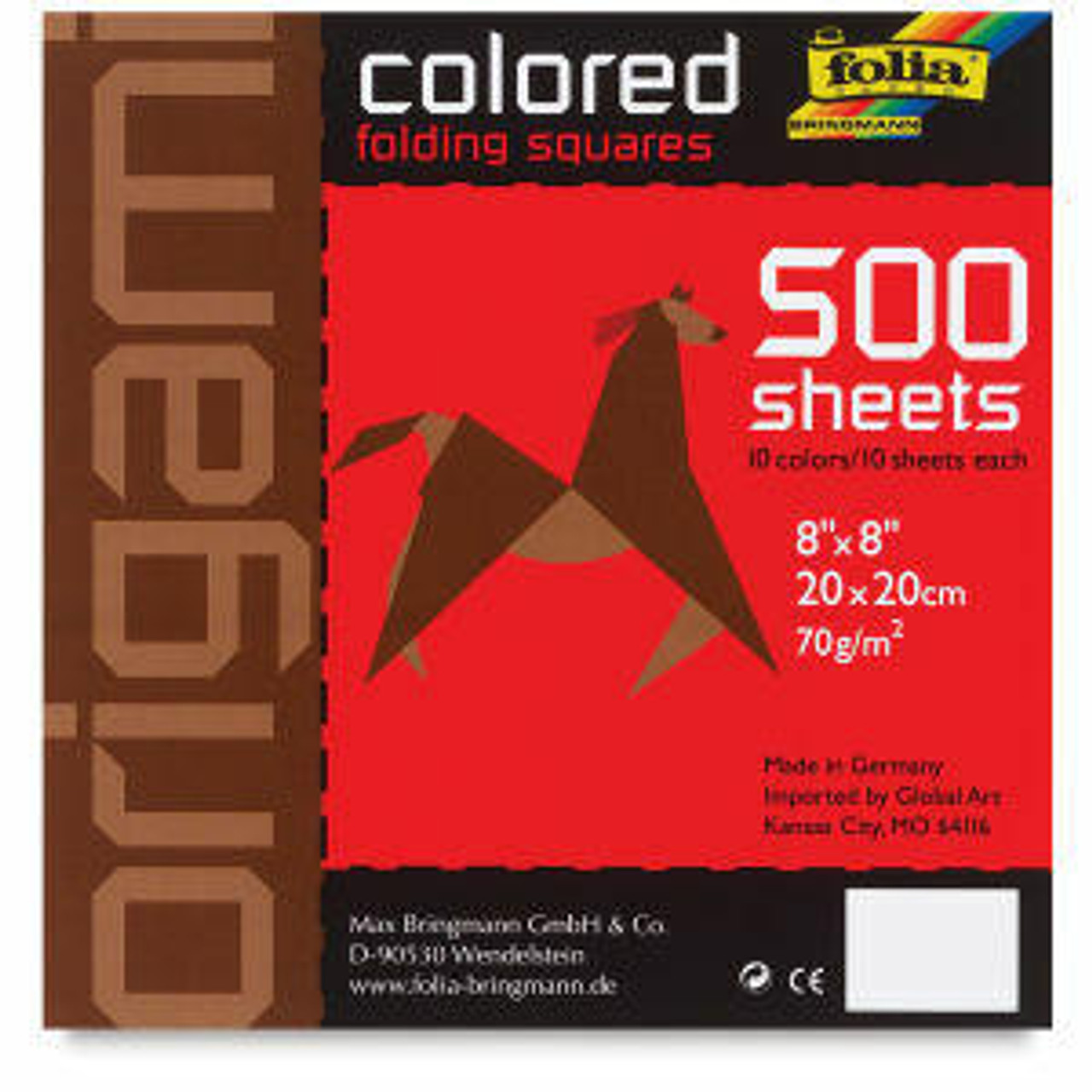 Origami Paper - 8 x 8 Square 500pk - Sam Flax Atlanta