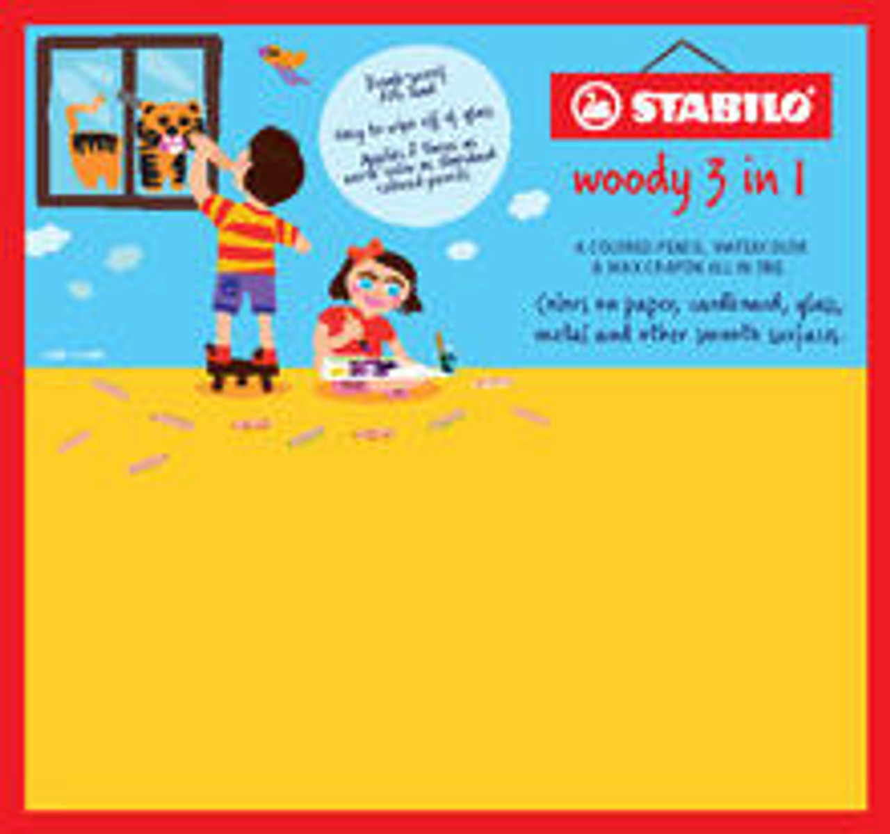 Stabilo - STABILO Woody 3 in 1 - Set - 10-Color Set - Sam Flax Atlanta