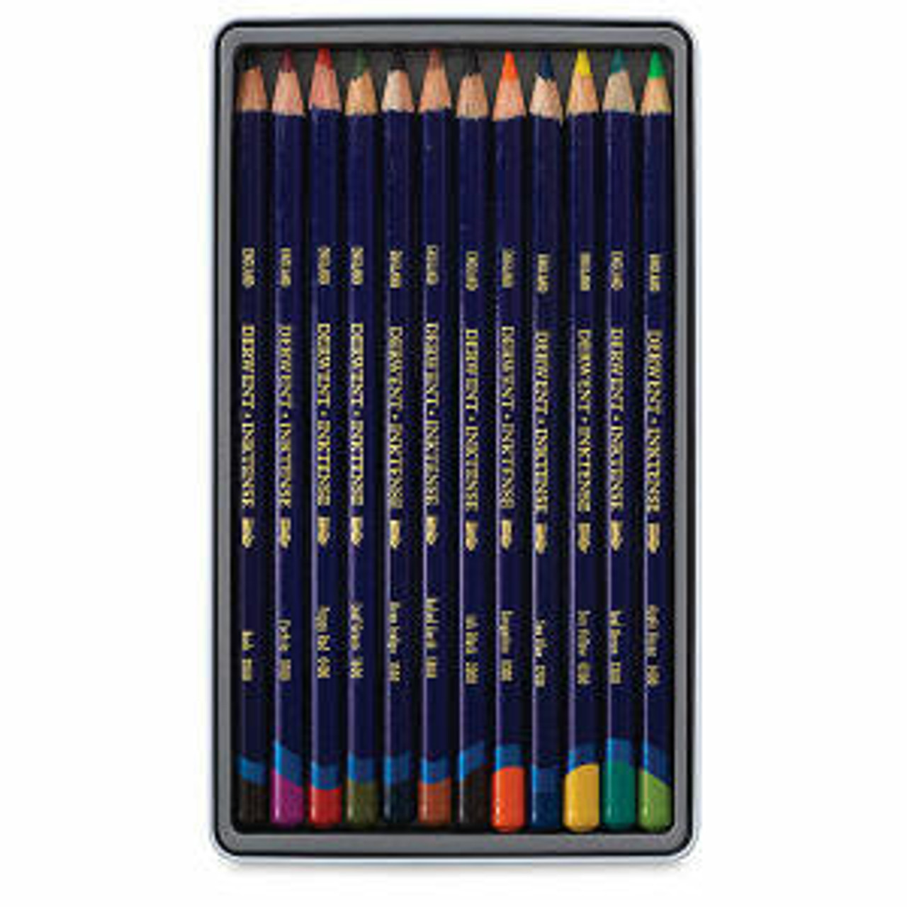 Derwent - Inktense Pencil Set - 12-Color Set (Tin)