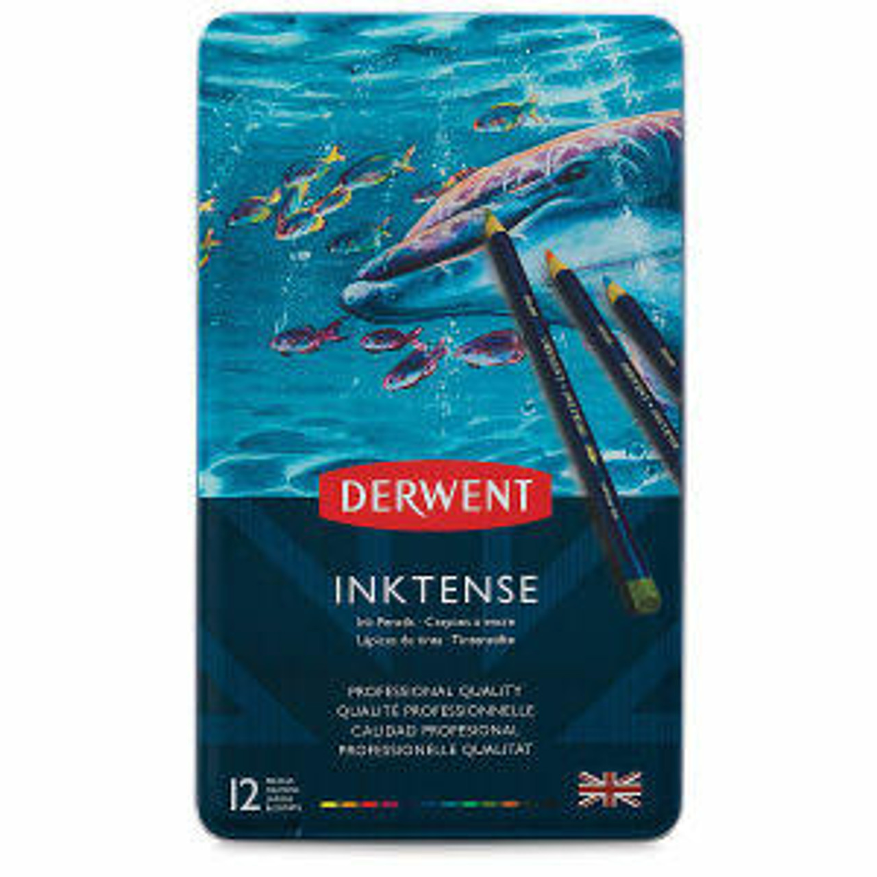 Derwent Inktense Pencils, Set of 12