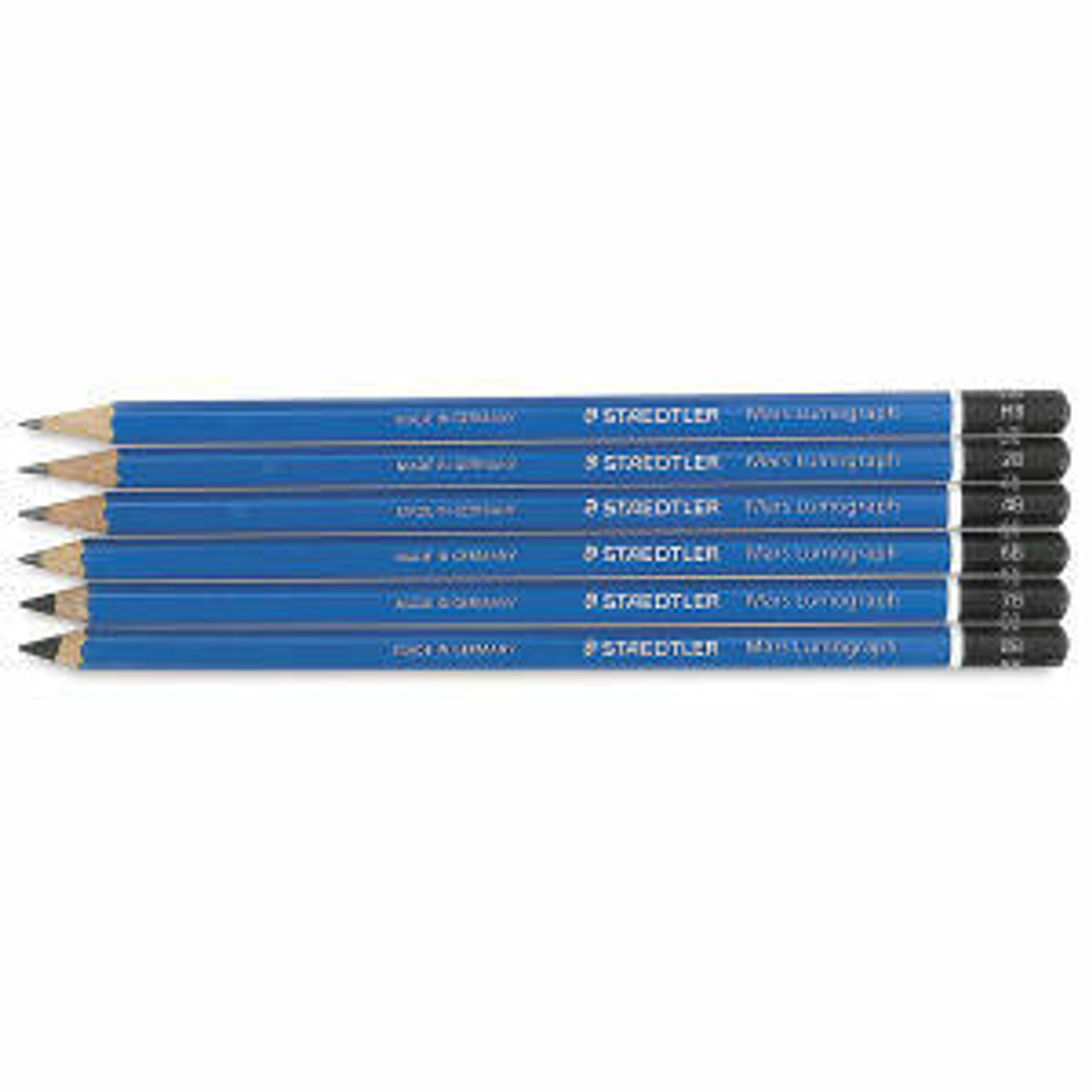 Staedtler Lumograph Pencil Set, 12-Pencils, Medium Degrees