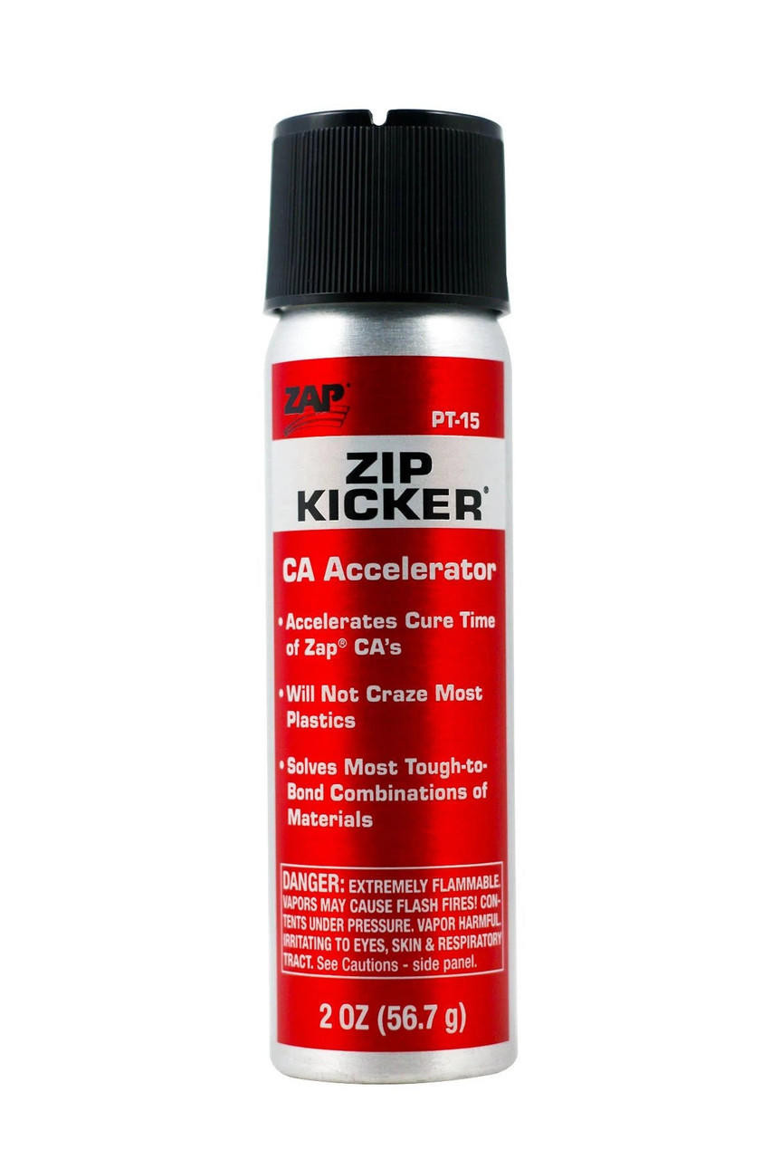 Zap Zip Kicker CA Accelerator, Speeds Up Cure Time of Zap CA's