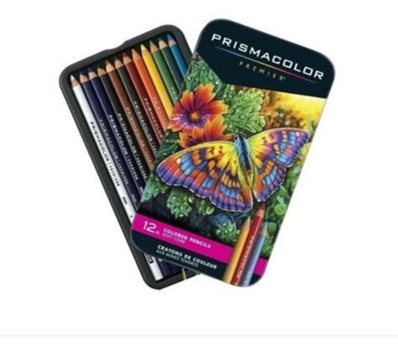Prismacolor Premier Colored Pencil PC935 Black (Set of 12)