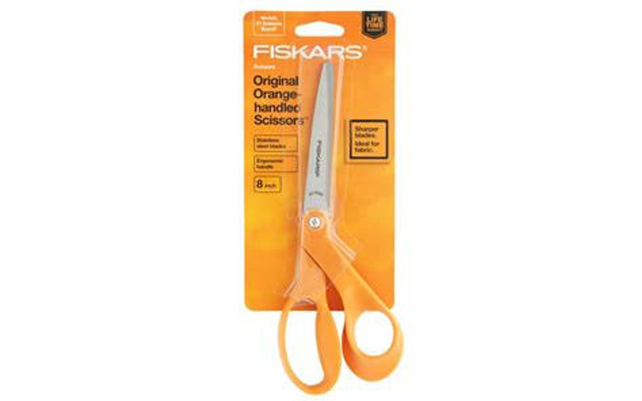 Fiskars 8in Bent Left Handed Scissors