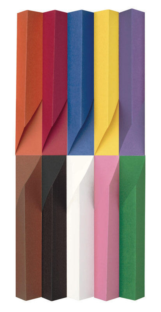 Tru-Ray Sulphite Construction Paper - Pastel Assorted, 5 Colors (12 x 18)  - 50 Sheets