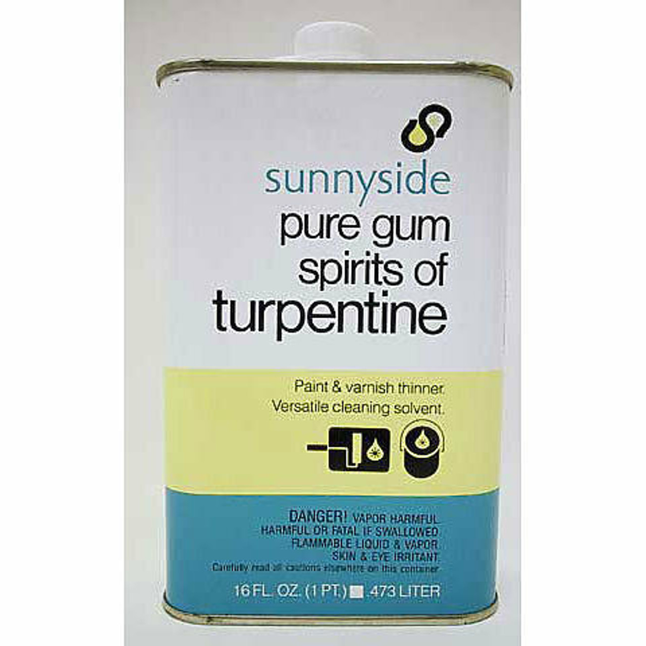 Sunnyside Pure Gum Spirits Of Turpentine, Quart Thinner 