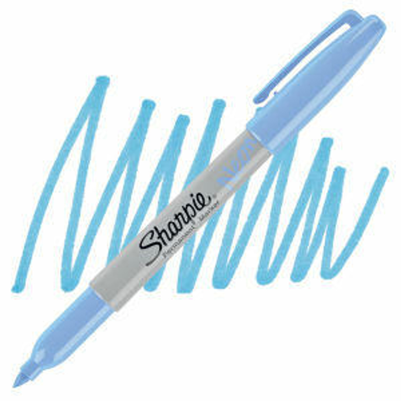 Sharpie Marker - Fine - Neon Blue - Sam Flax Atlanta