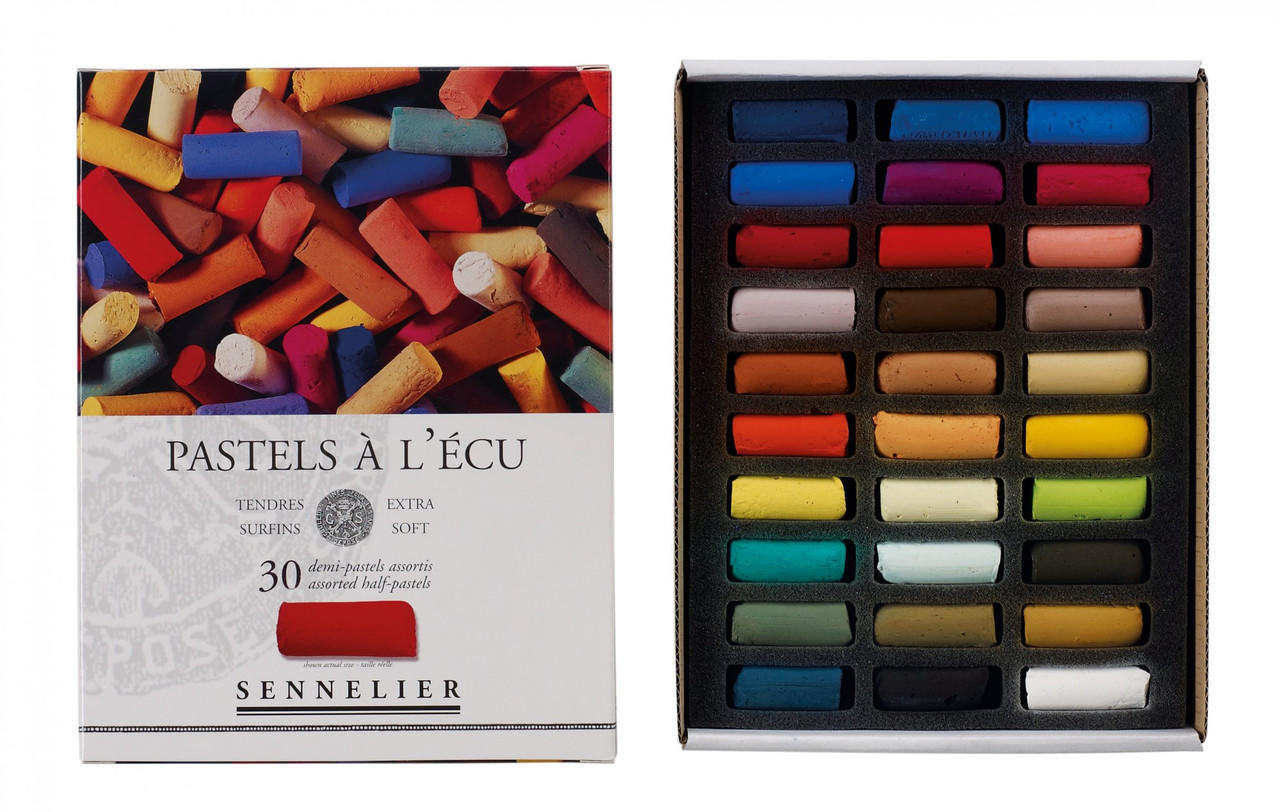 Rembrandt Soft Pastel - 30 Half Stick Set