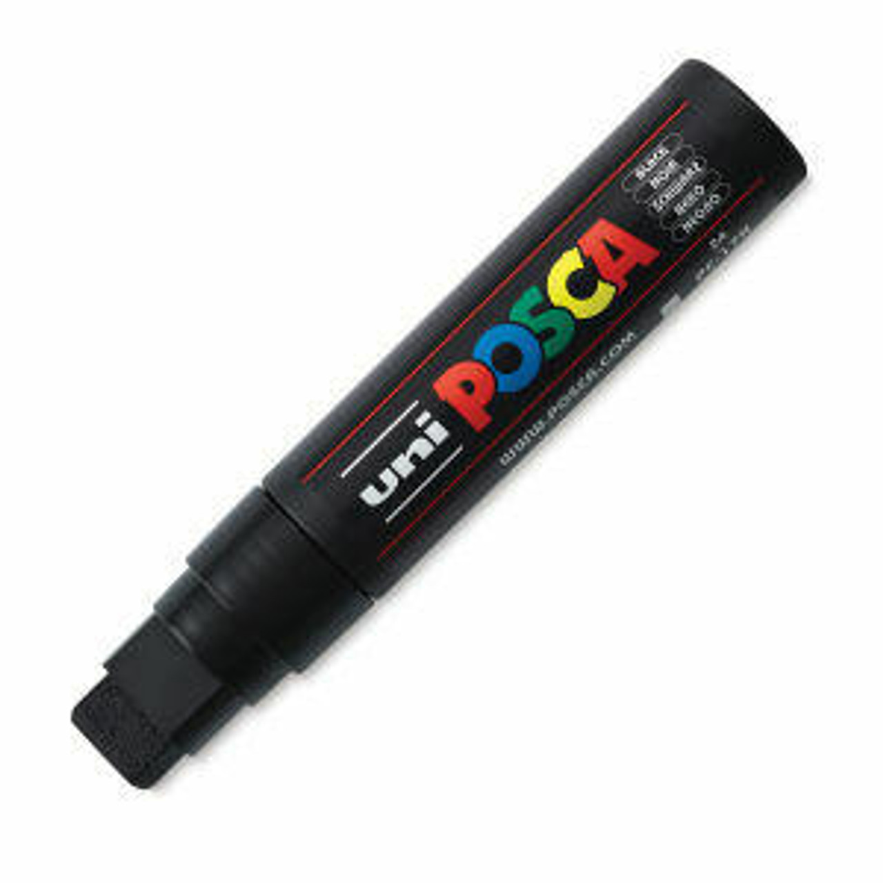 POSCA Paint Marker, PC-17K Extra Broad Rectangular Chisel, Black