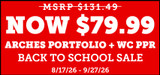 Limited Edition Arches Portfolio + WC Paper