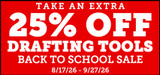 All Drafting Tools Extra 25% off